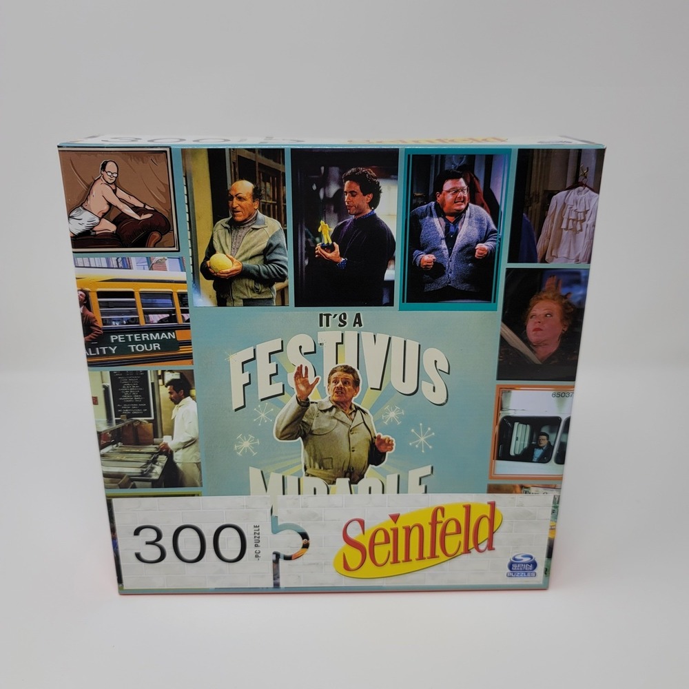 Seinfeld‎ Festivus Miracle 300 Piece Jigsaw Puzzle Spin Master TV Show